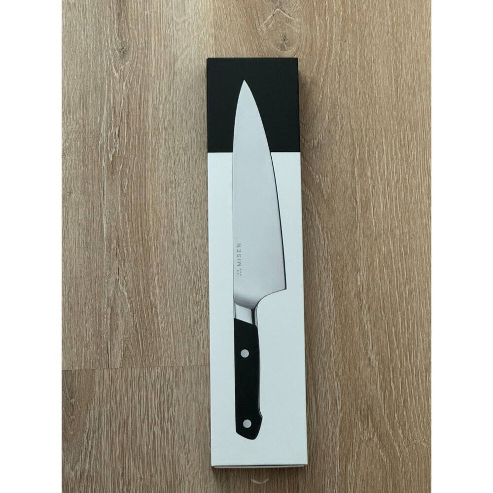 Misen Chef’s Knife 8" ACUTO440 Black New